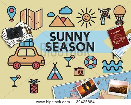 Travel Vacation Sun Fun Enjoyment Concept