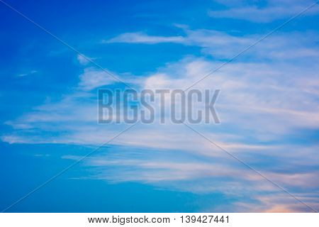 cloudy sky  background blue white beautiful nature