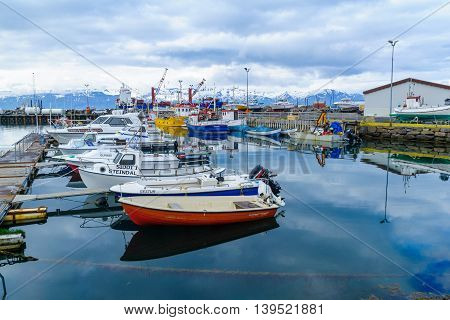 Fishing Harbor Of Husavik