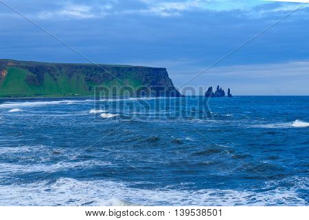 Dyrholaey, A Headland  In South Iceland