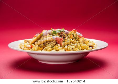 Bhel or Bhelpuri, famous indian roadside snack item