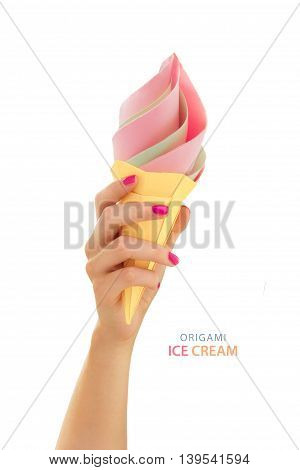 Ice Cream In Hand