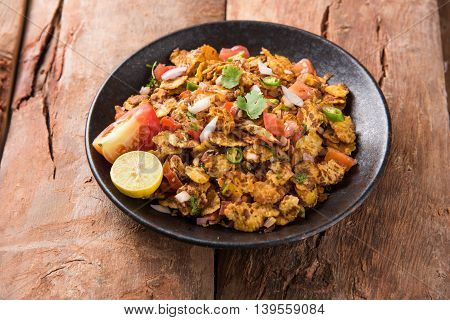 Chana chor garam , indian roadside spicy chat or snack food