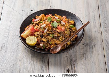 Chana chor garam , indian roadside spicy chat or snack food