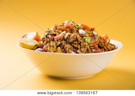 Chana chor garam , indian roadside spicy chat or snack food