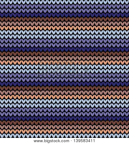 Seamless knitted background. Knitted colorful seamless pattern. Multicolor knitting abstract background.