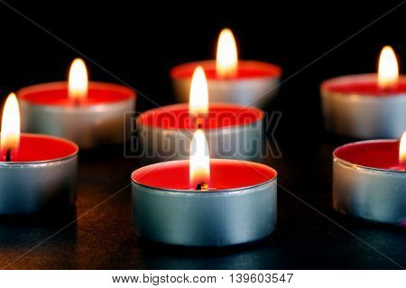 Red Tealight Candles
