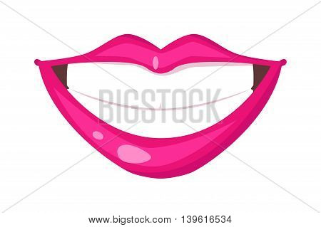 Female lips isolated on white background. Passion makeup mouth. Set woman lips romance cosmetic sensuality desire. Set of mouth smile woman red sexy woman lips isolated shape romantic print emotions