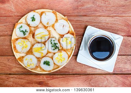 Kind Of Thai Sweetmeat Or Kanom Krok.