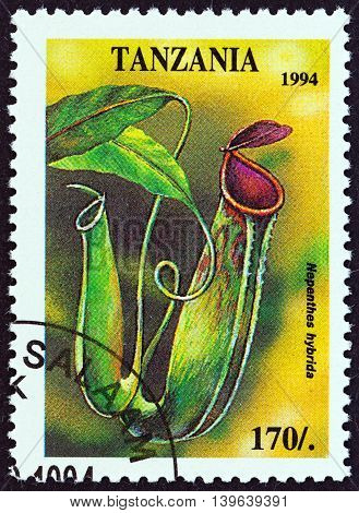 TANZANIA - CIRCA 1994: A stamp printed in Tanzania from the 