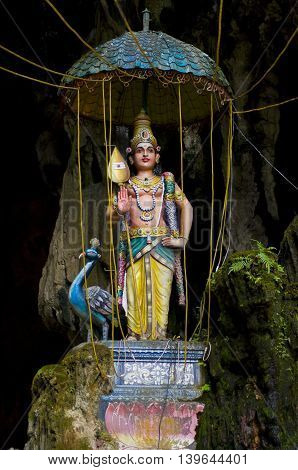 Batu caves temple in Kuala Lumpur Malaysia