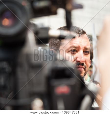 Protest Against President Erdogan In Milan, Italy