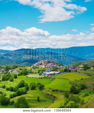 Estamariu In Comarca Of Alt Urgell,  Catalonia, Spain.
