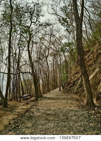 Hellfire Pass is the name of a railway cutting on the former 