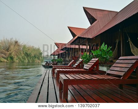 River view in Nation Park of Thailand.