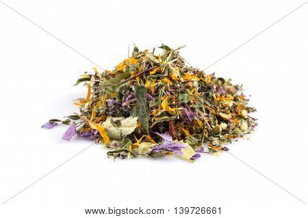 Dried Herbal Tea Leaves