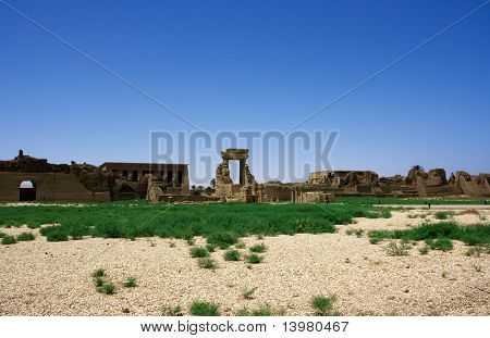 Templo de Dendera. Perto da cidade de Kane. Egito. Luxor.
