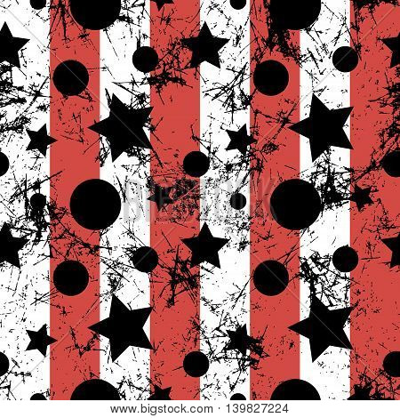 Vector Seamless Pattern, Graphic Illustration