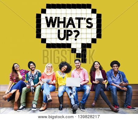 Expression Words Emotion Communication Slang Concept