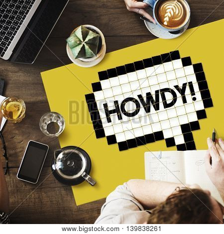 Expression Words Emotion Communication Slang Concept