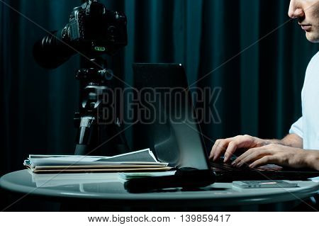 Looking For The Information He Needs