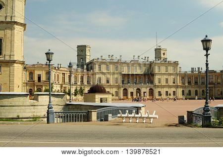 26.06.2016.Russia.Historical Palace in Gatchina was built for count Orlov.