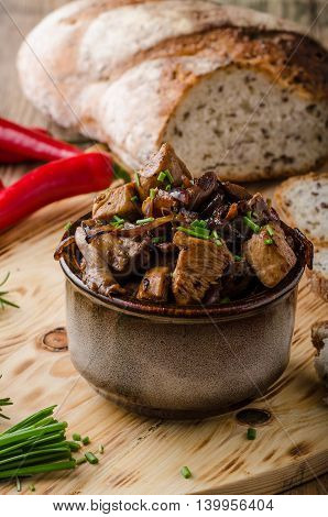Teriyaki Chicken With Bread