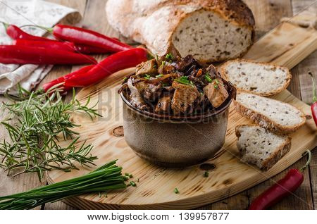 Teriyaki Chicken With Bread