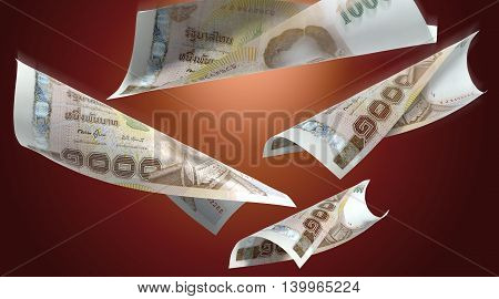 1000 Baht Thai money : Thailand Currency 1000 Baht