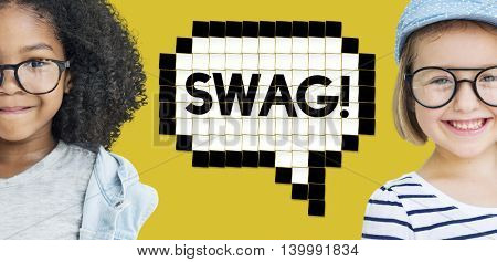 Expression Words Emotion Communication Slang Concept