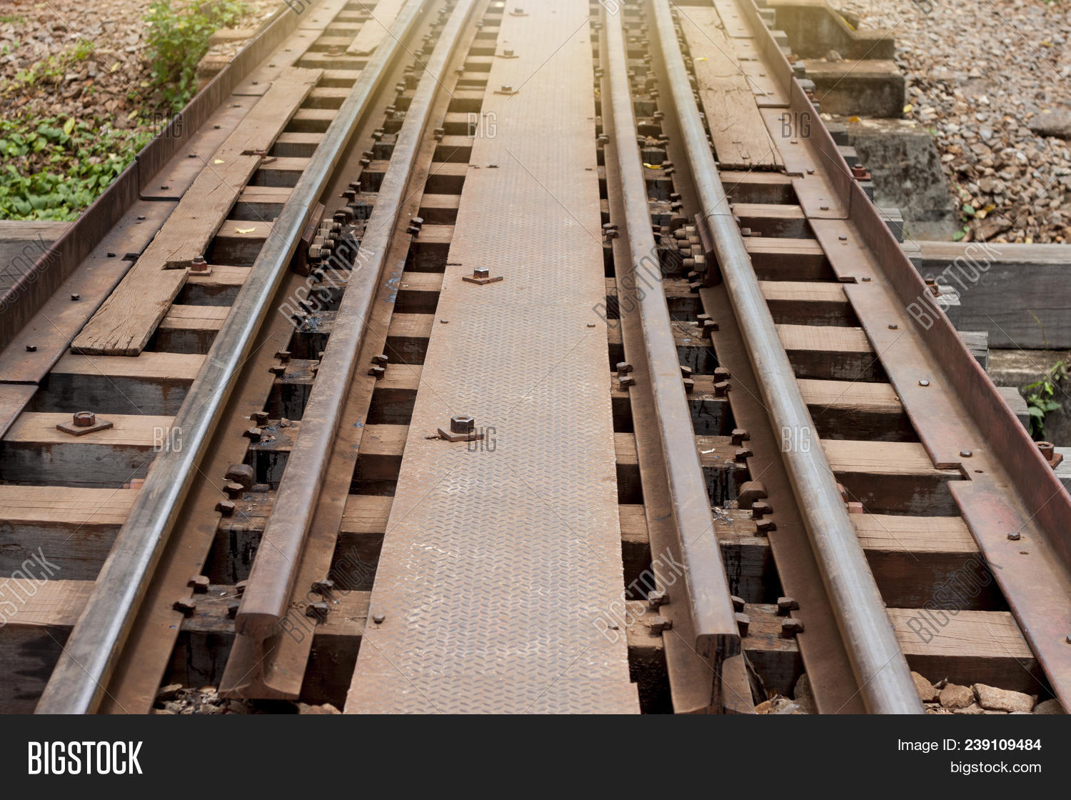 Railroad Tracks Image & Photo (Free Trial) Bigstock