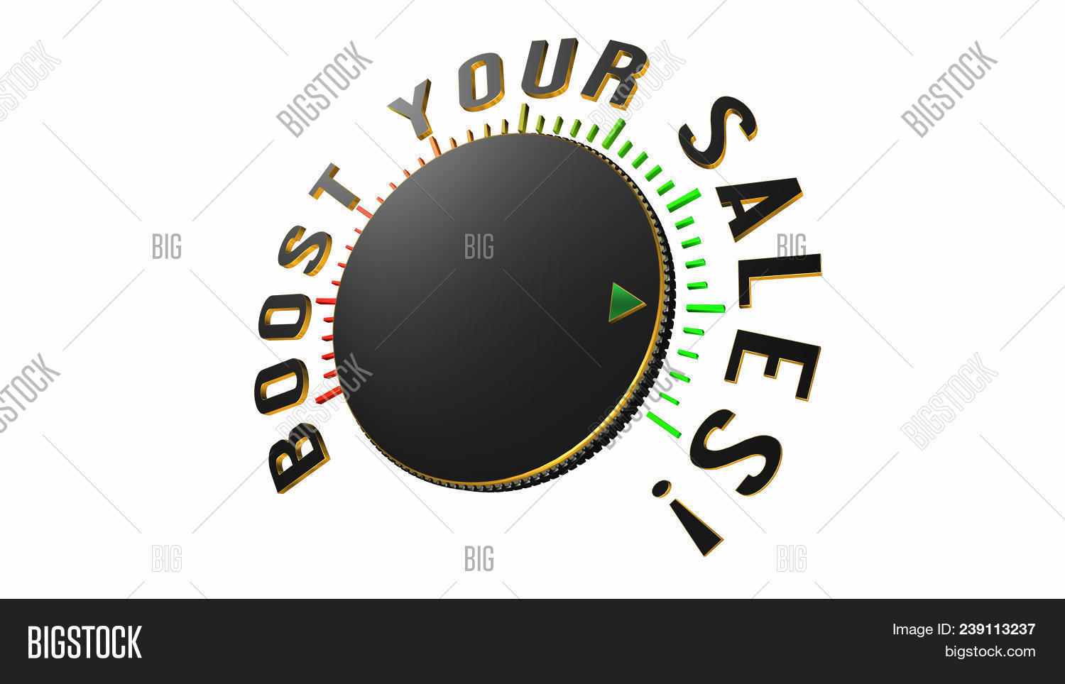 Turn Dial Sign 3d Illustration Turn Image & Photo (Free Trial) | Bigstock