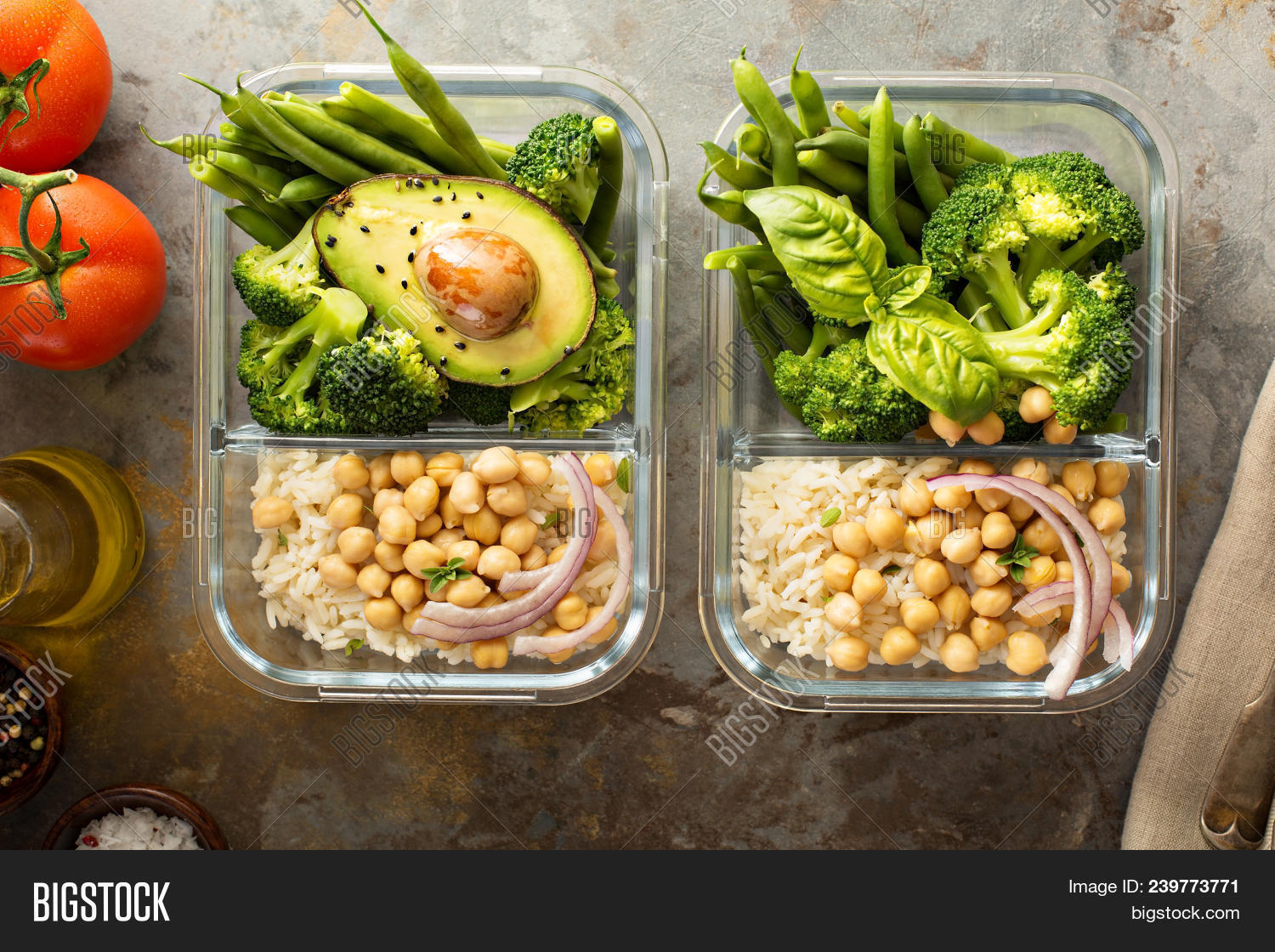 Vegan Meal Prep Image & Photo (Free Trial) | Bigstock