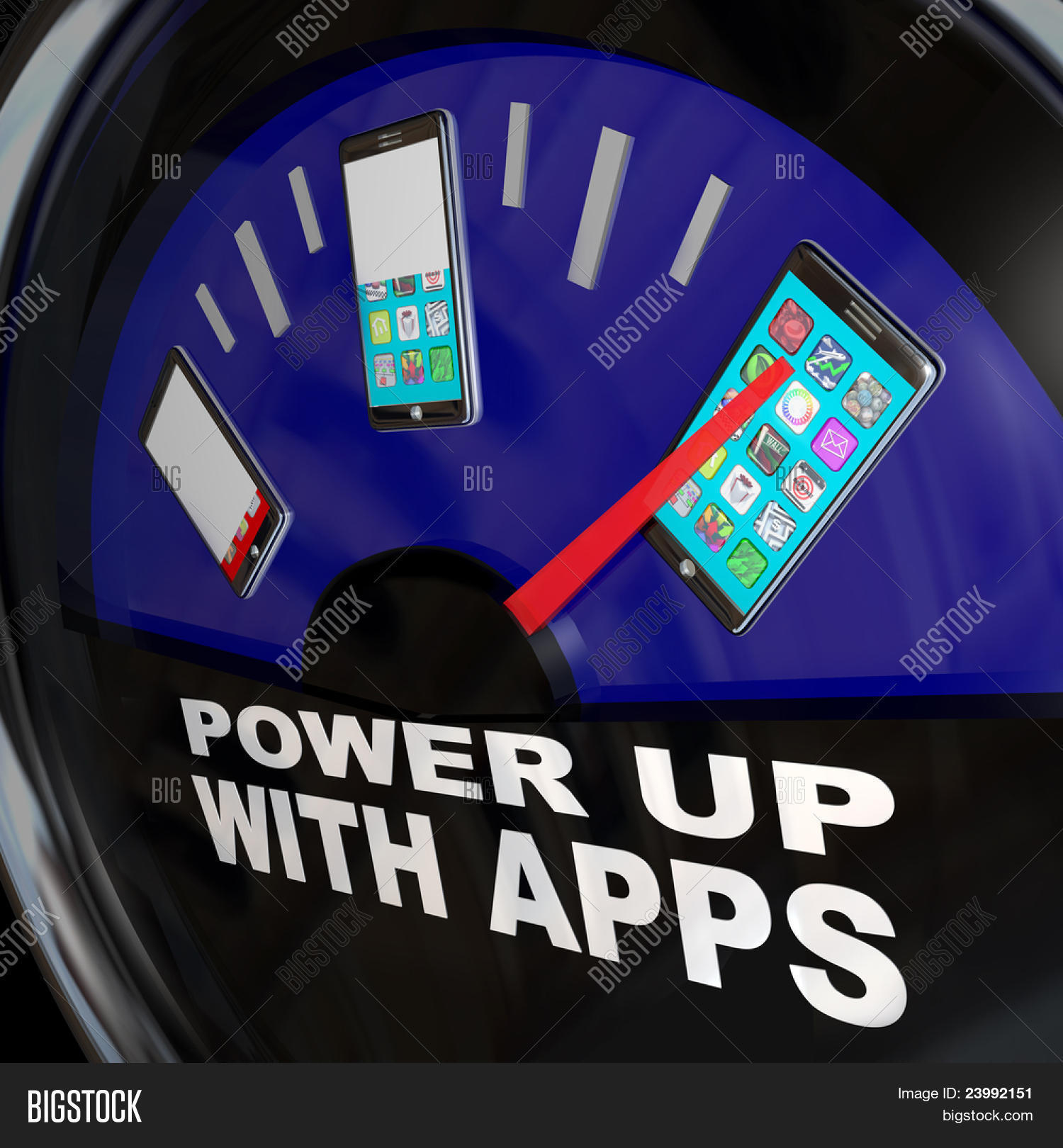 Fuel Gauge Needle Image & Photo (Free Trial) Bigstock