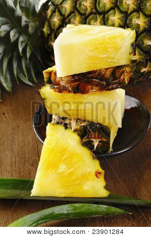 Dojrzały ananas