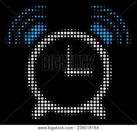 Buzzer Halftone Vector & Photo (Free Trial) | Bigstock