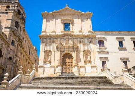 Noto, Italy - San Francesco D'assisi Church
