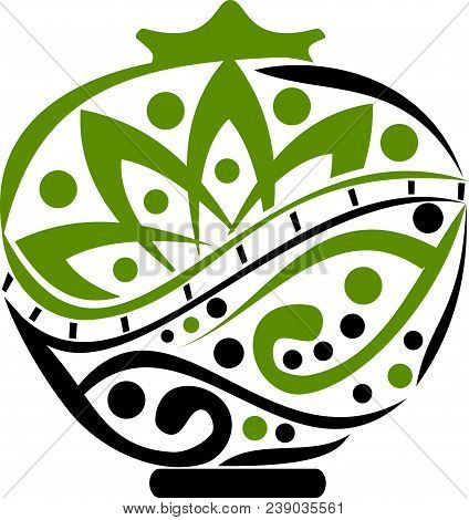 Urn Ewer Store Logo Design Template Isolated Vector