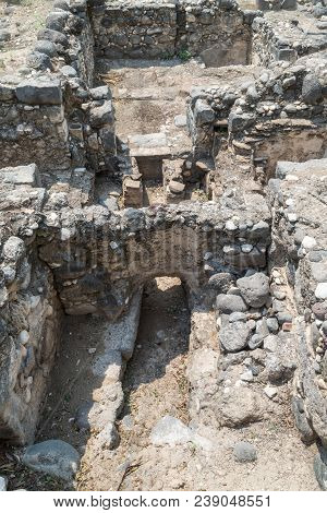 Ruins Of Kursi - A Large Byzantine 8th-century Monastery In Which Jesus Christ Performed Miracles On