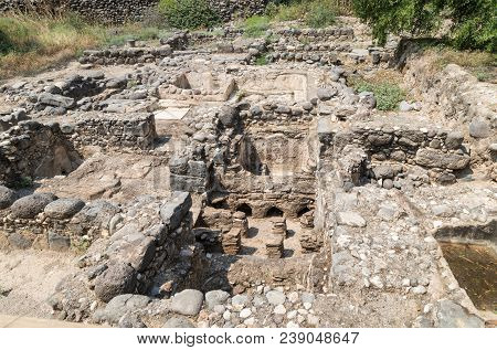 Ruins Of Kursi - A Large Byzantine 8th-century Monastery In Which Jesus Christ Performed Miracles On