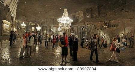 Kapelle in Salt mine Wieliczka