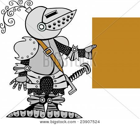 Knight ile bayrak