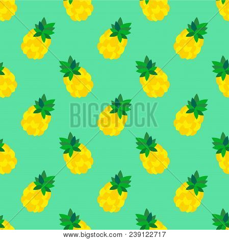 Tropical Pineapple Pattern