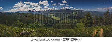 Beautiful View Of Mount Of The Holy Cross, A Prominent Mountain Summit With An Elevation Of 14,009 F