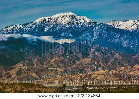 Snow Covered Mount San Jacinto