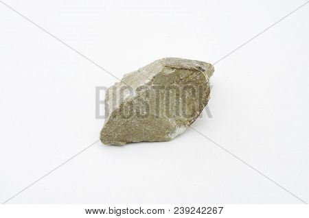 Dolomite Mineral Isolated Over White