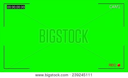 Cctv Cam 1 Noise Chroma Key