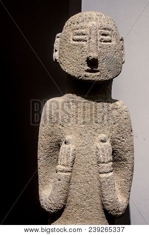 Handcrafted Piece In Stone Made By Ancient Artisans Of Costa Rica