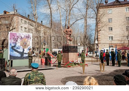 Tyumen, Russia - April 26, 2018: The Festive Event Devoted To The 32nd Anniversary Of Recovery From 