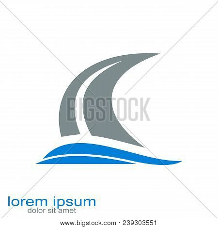 Creative Sample Design Sailing Logo Trasportation Business